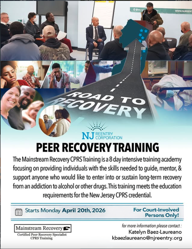 NJRC Peer Recovery Class